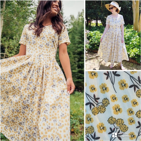 JessaKae Dresses & Skirts - JessaKae Woodhouse NWOT Wildflower MIDI Dress